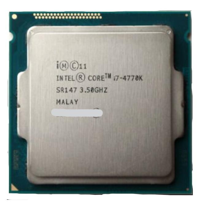 INTEL Core i7-4770k 3.50GHZ インテル デスクトップPC用 / CPU : 双羽 