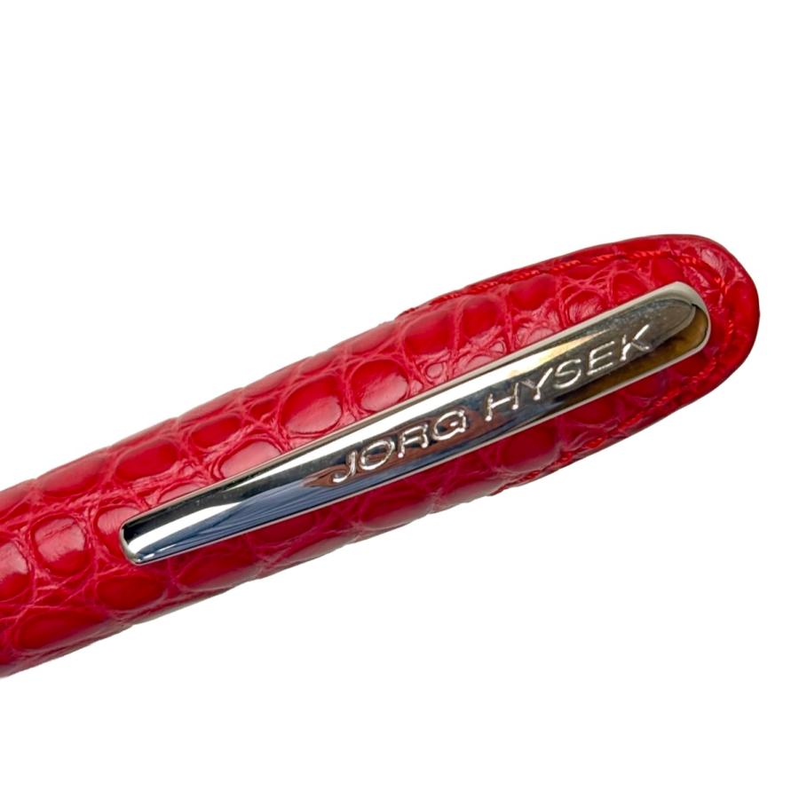 中古 ＜ヨルグ・イゼック / Jorg Hysek＞ ボールペン ワニ革ケース