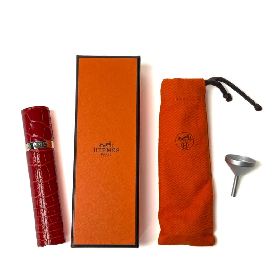 HERMES エルメス　アトマイザー 中古 ＜エルメス / HERMES＞ アトマイザー ワニ革 未使用品 : フタバ