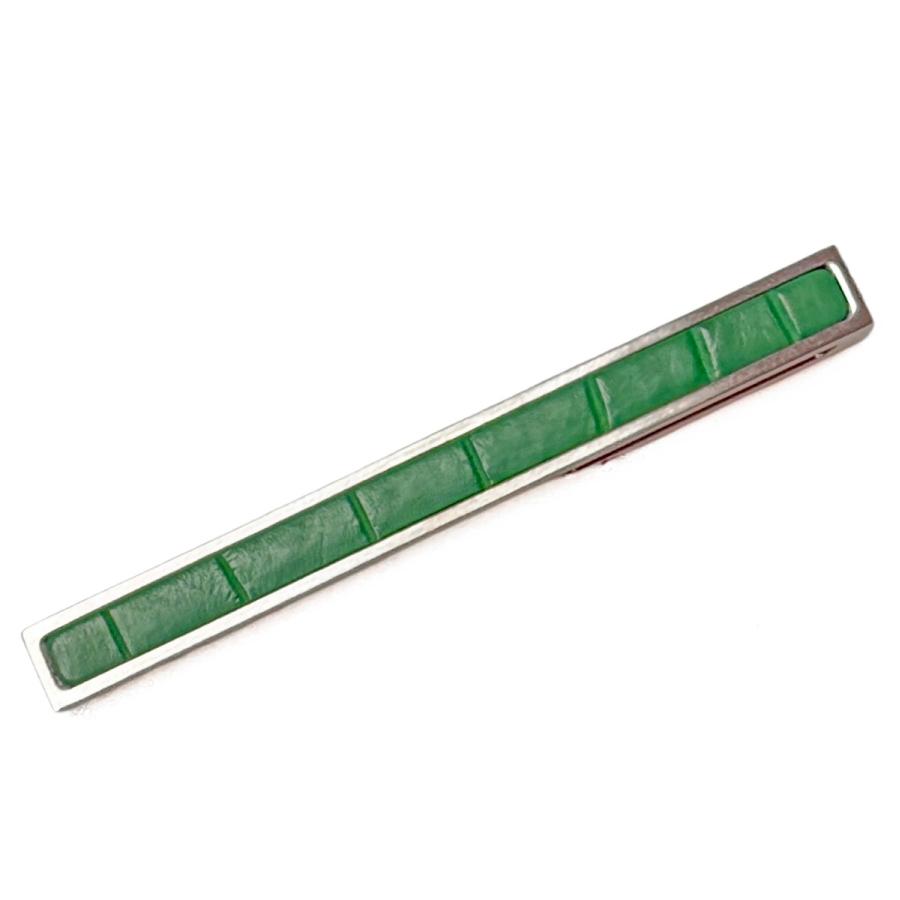 中古 ＜エルメス / HERMES＞ タイバー ネクタイピン リヴァプール ワニ