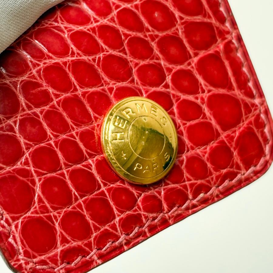 中古 ＜エルメス / HERMES＞ 付箋ケース アリゲーター : フタバ