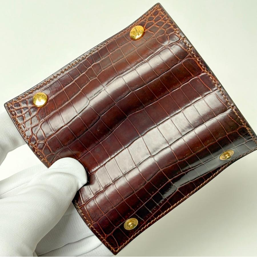 中古 ＜エルメス / HERMES＞ キーケース クロコダイル ニロティカス