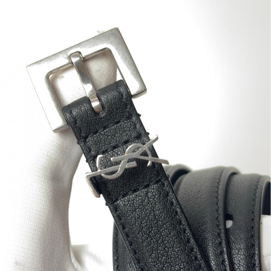 中古 ＜サンローラン / SAINT LAURENT＞ カサンドラ 細ベルト 612616