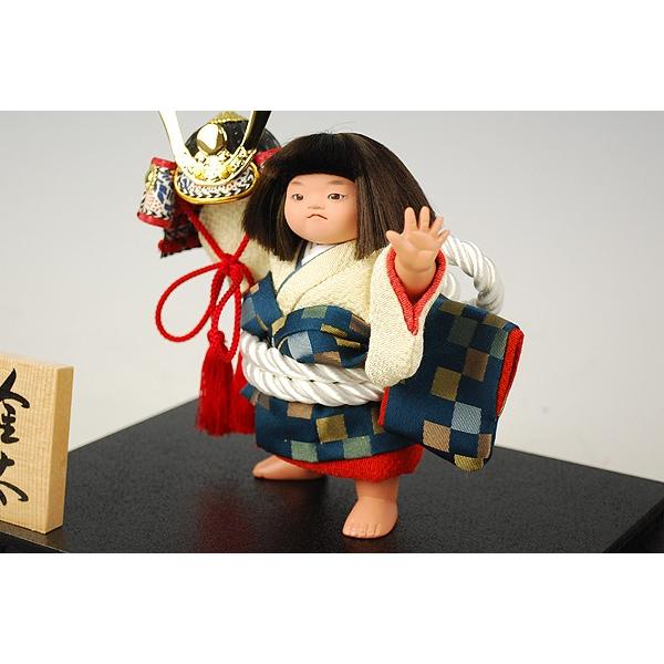 江戸節句人形】五号 金太『兜』 幸一光作−人形のフタバ【送料・代引