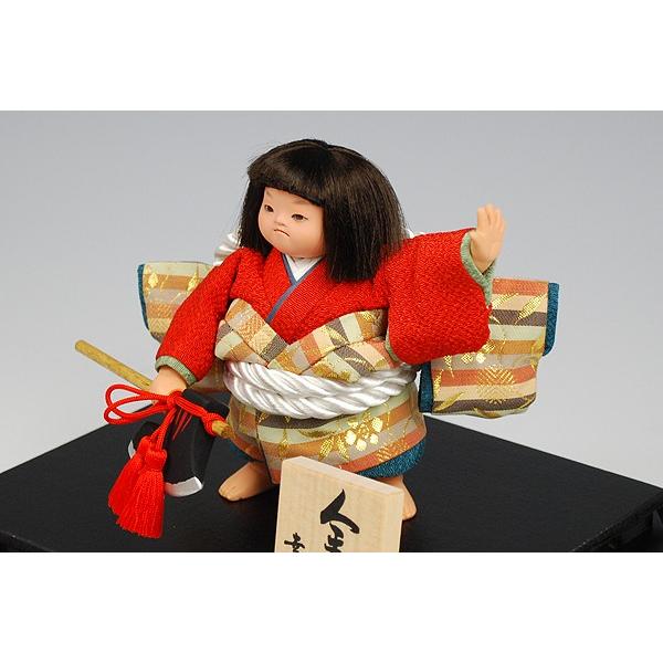 江戸節句人形】五号 金太『鉞』 幸一光作−人形のフタバ【送料・代引