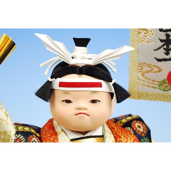 江戸節句人形】五号 桃太郎 幸一光作−人形のフタバ【送料・代引手数料