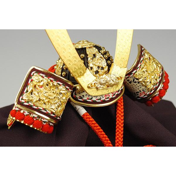 京甲冑】8号 緋糸縅菊水之御兜 平安武久作−人形のフタバ【送料 京甲冑】8号 緋糸縅菊水之御兜 平安武久作−人形のフタバ【送料