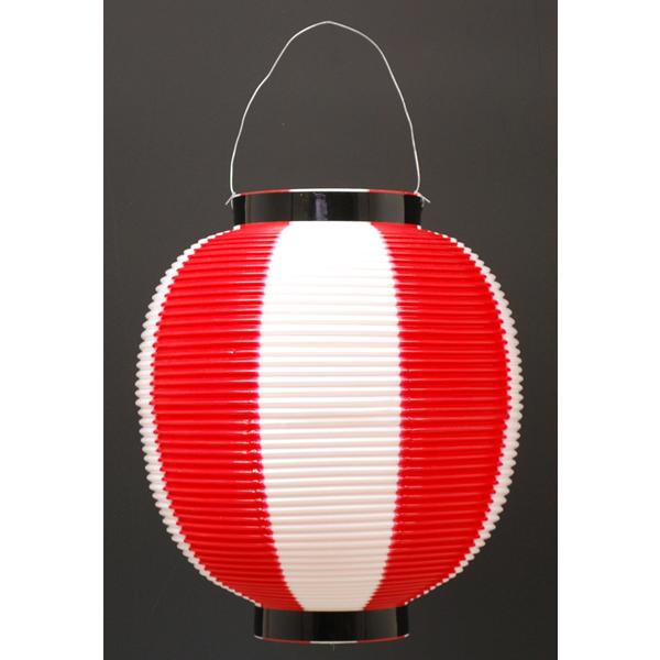 お祭り用品】9号ポリ提灯 赤・ピンク・黄色・青・緑【領収書発行