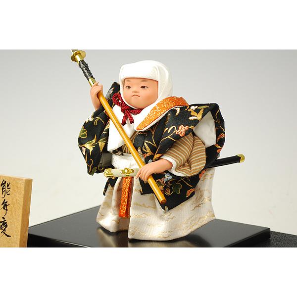 江戸節句人形】五号 能弁慶 幸一光作−人形のフタバ【送料・代引手数料