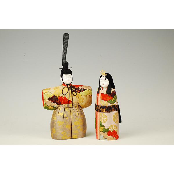 木目込み雛 寿鳳立雛 真多呂作−人形のフタバ : フタバ装飾 木目込み雛 寿鳳立雛 真多呂作−人形のフタバ : フタバ装飾