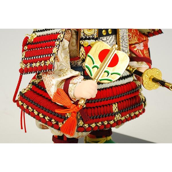 節句飾り人形 江戸節句人形】大将飾り『輝』 幸一光作−人形のフタバ【送料・代引