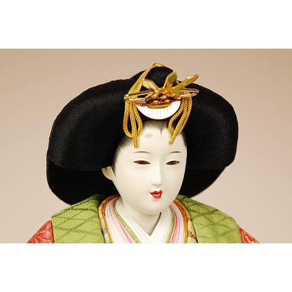 京雛 唐草鳳凰文之御束帯 平安寿峰作−人形のフタバ : フタバ装飾