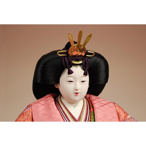 京雛 桐竹鳳凰黄櫨染之御束帯 平安寿峰作−人形のフタバ : フタバ装飾