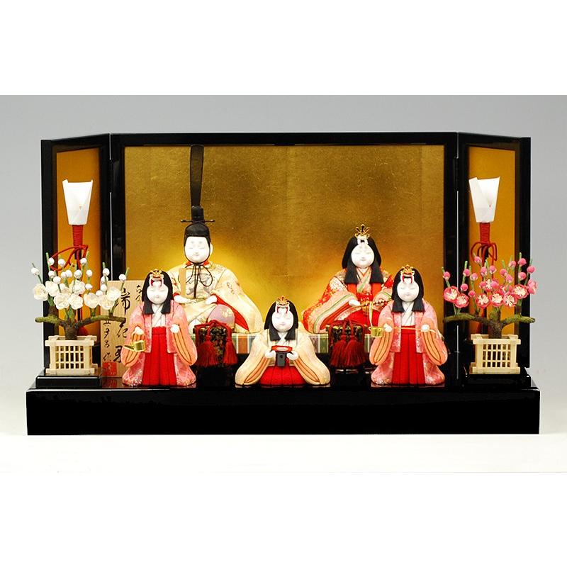 木目込み雛 瑞花雛官女付 真多呂作−人形のフタバ : フタバ装飾 - 通販
