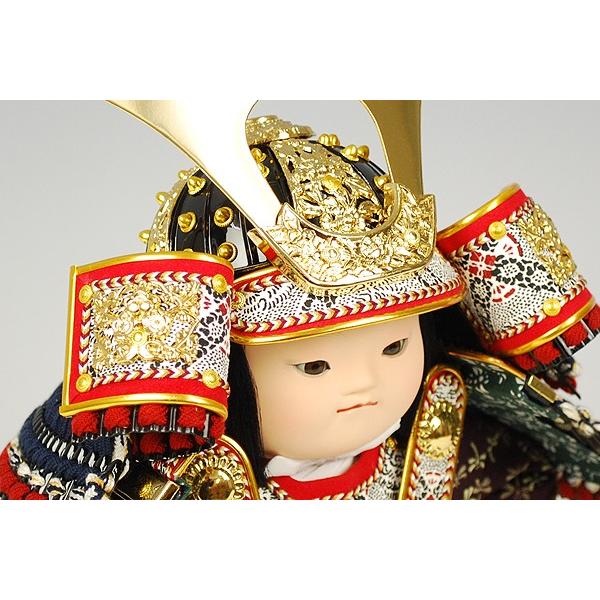 江戸節句人形】大将飾り『駿』 幸一光作−人形のフタバ【送料・代引