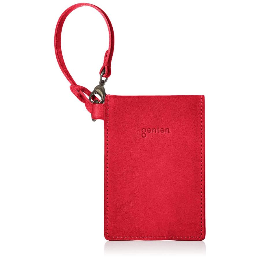 安い ゲンテン 定期入れ パスケース トスカ レッド ランキング受賞 Marve Hn