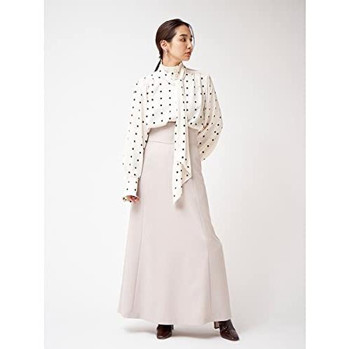 [フレイ アイディー] ハイウエストセミフレアスカート FWFS215050 レディース LGRY 0 フレイ アイディー ハイウエストセミフレアスカート FWFS215050 レディース LGRY