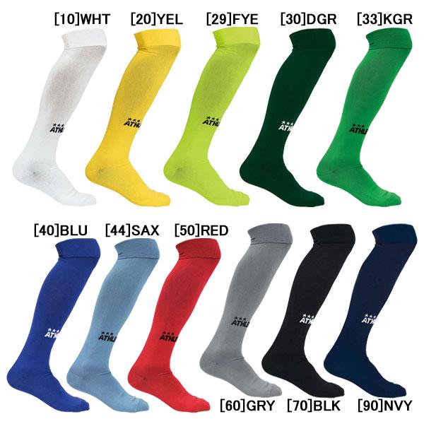 【ネコポス送料無料】アスレタ ATHLETA サッカー ゲームストッキング 01080 フットサル 靴下 ソックス 19-21cm 22-24cm 25-27cm | ATHLETA