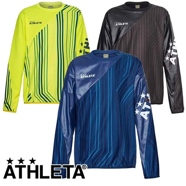 【ネコポス送料無料】アスレタ ATHLETA グラフィック ピステシャツ 02372 サッカー フットサル トレーニングトップ プルオーバー クルーネック メンズ | ATHLETA
