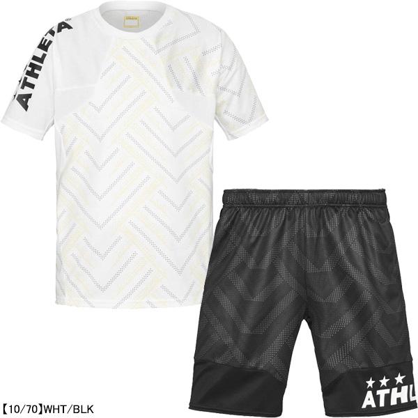 【上下セット】 アスレタ ATHLETA グラフィックプラクティス 上下 02406-02407 サッカー フットサル プラシャツ プラパン 練習着 メンズ｜futaba｜06