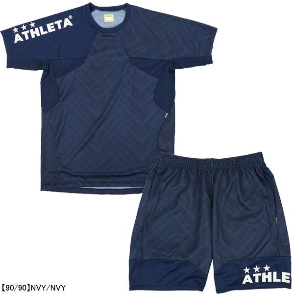 【上下セット】 アスレタ ATHLETA グラフィックプラクティス 上下 02406-02407 サッカー フットサル プラシャツ プラパン 練習着 メンズ｜futaba｜09