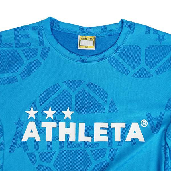 【ネコポス送料無料】 アスレタ ATHLETA ジャガードメッシュT 03352J サッカー フットサル プラクティスシャツ 半袖 練習着 子供用｜futaba｜06