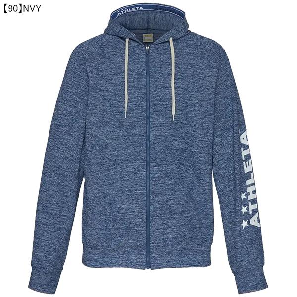 アスレタ ATHLETA カラー杢スウェットZIPパーカー 03359 サッカー フットサル カジュアル フード 吸汗速乾 トレーニングウェア メンズ | ATHLETA | 05