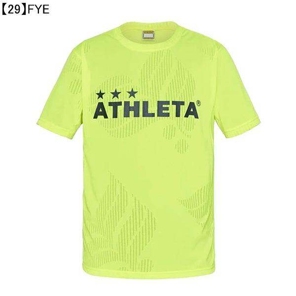 【ネコポス選択可】 アスレタ ATHLETA ジュニア ジャガードメッシュTシャツ 2S 03364J サッカー フットサル プラクティスシャツ 半袖 練習着 子供用｜futaba｜07