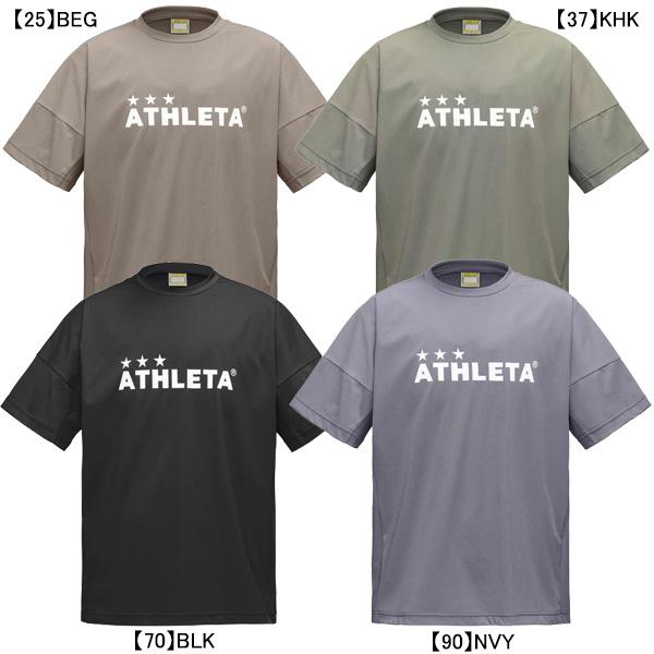 【ネコポス送料無料】 アスレタ ATHLETA プラクールシャツ 03396 サッカー フットサル Tシャツ 半袖 プラシャツ 練習着 メンズ | ATHLETA