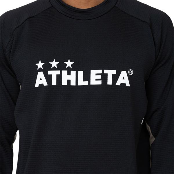 アスレタ ATHLETA グリッド起毛TRシャツ 04187 サッカー フットサル トレーニングシャツ スウェット メンズ | ATHLETA | 06