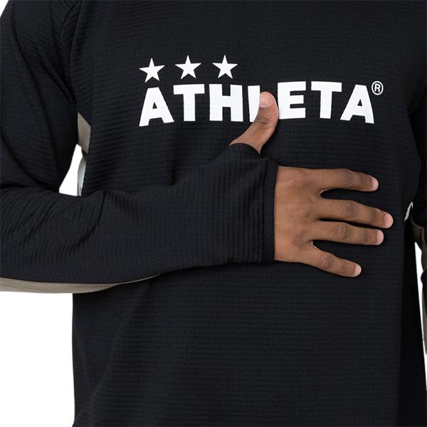 アスレタ ATHLETA グリッド起毛TRシャツ 04187 サッカー フットサル トレーニングシャツ スウェット メンズ | ATHLETA | 07