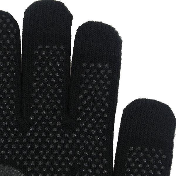 【ネコポス選択可】アスレタ ATHLETA フィールド ニットグローブ 手袋 05342 サッカー フットサル 滑り止め付き スマホ対応 大人用 | ATHLETA | 04