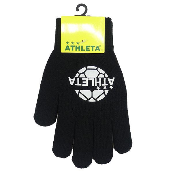 【ネコポス選択可】アスレタ ATHLETA フィールド ニットグローブ 手袋 05342 サッカー フットサル 滑り止め付き スマホ対応 大人用 | ATHLETA | 08