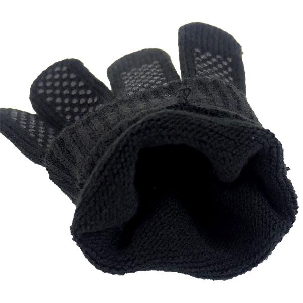 【ネコポス選択可】アスレタ ATHLETA ジュニア フィールド ニットグローブ 手袋 05342J サッカー フットサル 滑り止め付き スマホ対応 通学 子供用 | ATHLETA | 09