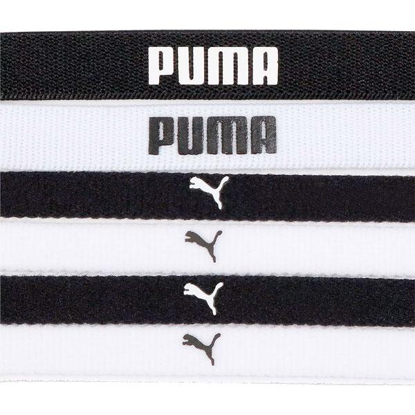 【ネコポス選択可】プーマ PUMA トレーニング AT スポーツ バンド 6本 053452 ランニング ジム ヘアバンド ヘッドバンド 6本組 | PUMA | 02