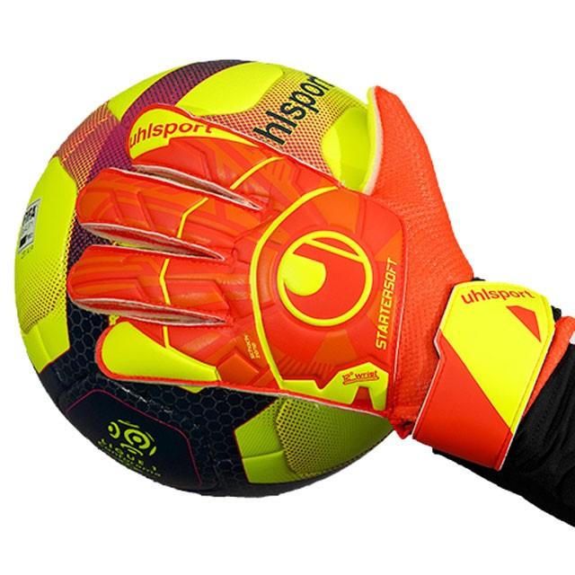 ウールシュポルト Uhlsport ダイナミックインパルス スターターソフト サッカー フットサル ゴールキーパーグローブ オレンジ フタバスポーツフットボール店 通販 Paypayモール