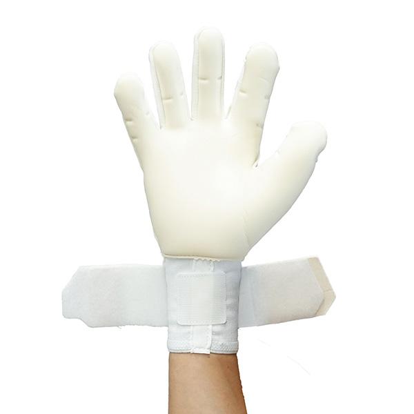 ウールシュポルト uhlsport サイバーテック アブソルートグリップ スキンカット 1011377-01 サッカー キーパーグローブ GKグローブ ゴールキーパー ホワイトの画像