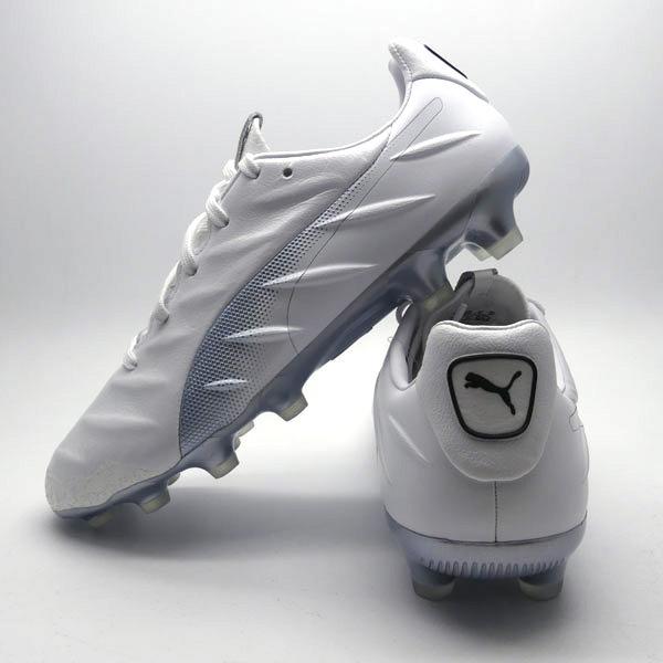 キング プラチナム 21 HG/AG プーマ PUMA 106597-04 ホワイト×シルバー サッカースパイク|futaba|04