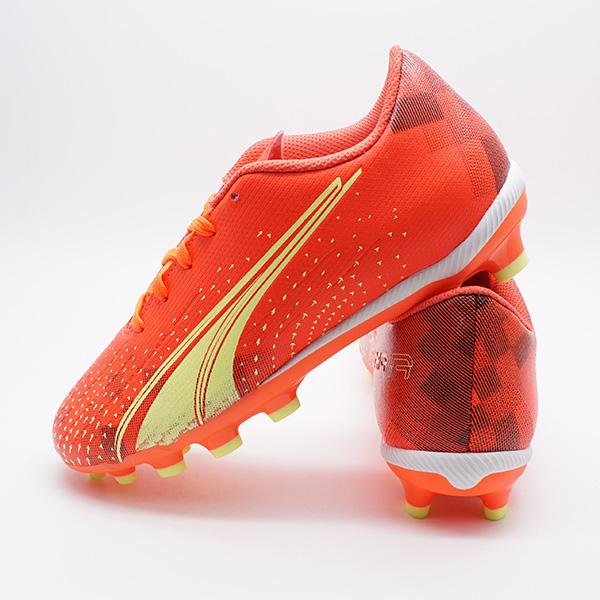 わっしー PUMA プーマ ウルトラ プレイ HG/AG + MID ジュニア(イエロー