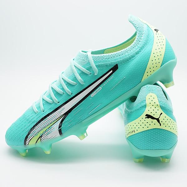 PUMA（プーマ） ウルトラ アルティメット FG/AG PUMA 107163-03 エレクトリックペパーミント サッカースパイク 人工芝 ...
