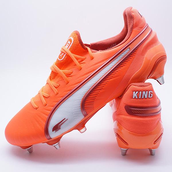 プーマキング|アルティメット|MXSG　グローイングレッド　【PUMA|プーマ】サッカー取替式スパイク108304-01 PUMA（プーマ） キング アルティメット MXSG PUMA 108304-01
