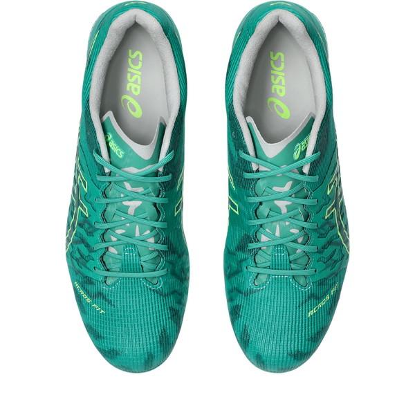 DS LIGHT ACROS 3 アシックス asics 1101A070-300 オーロラグリーン サッカースパイクの画像