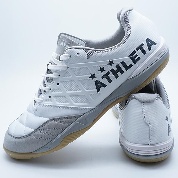 半日値下げ　ATHLETA フットサルシューズ ホワイト　25.5 新品未使用 ATHLETA（アスレタ） フットサルシューズ Teo ID ホワイト 26SS 11021