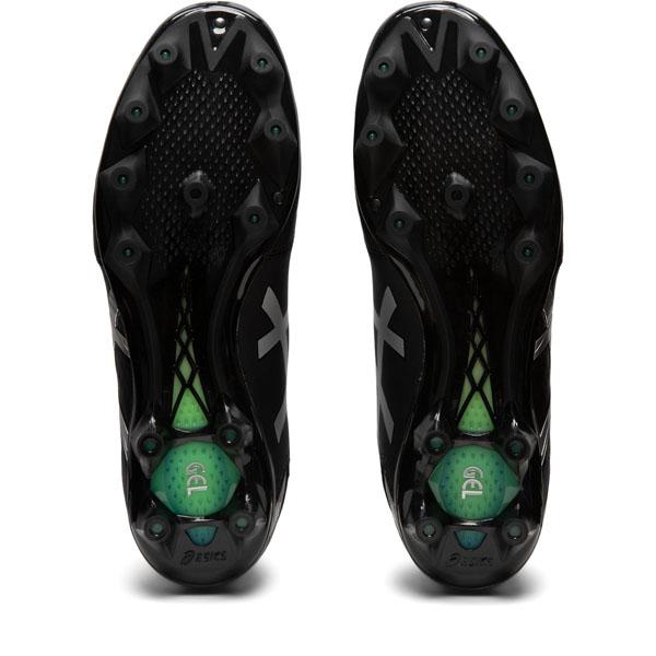 DS LIGHT アシックス asics 1103A068-001 ブラック×シルバー サッカースパイク|futaba|02