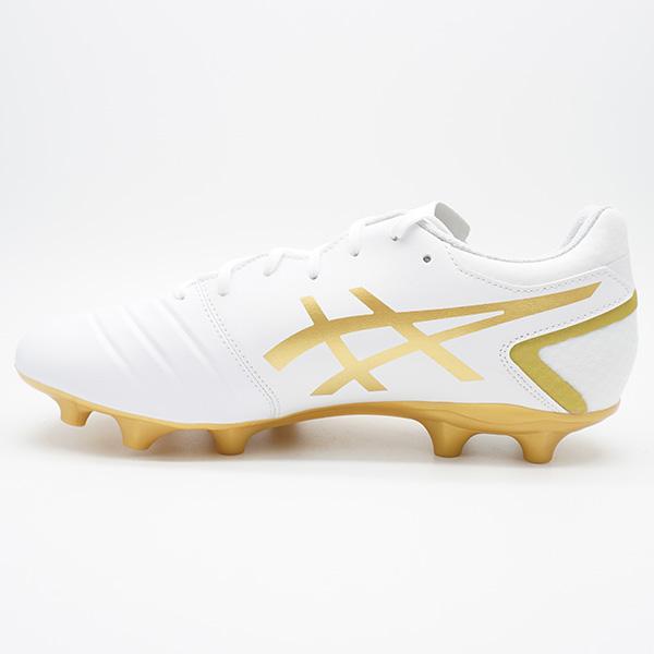 DS LIGHT CLUB+ アシックス asics 1103A073-122 ホワイト×リッチゴールド サッカースパイク｜futaba｜03