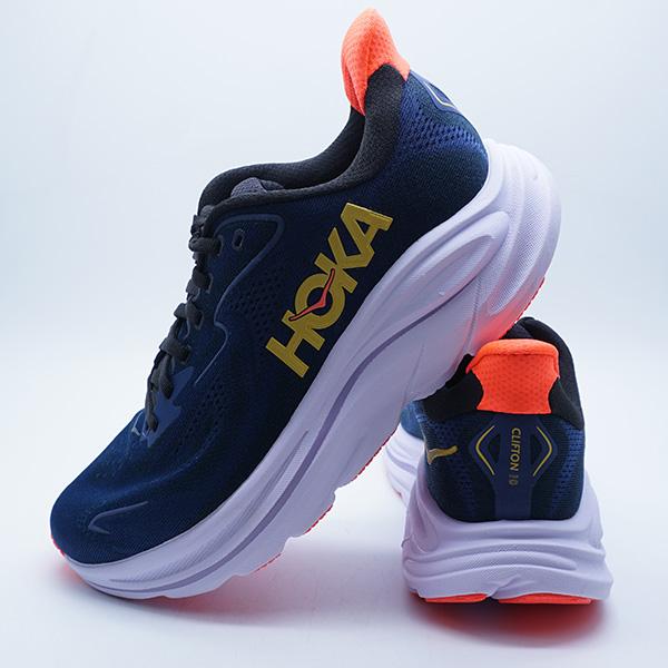 CLIFTON 10 ホカ オネオネ HOKA ONEONE 1162031-MLST ミッドナイトブルー レディース ランニングシューズ