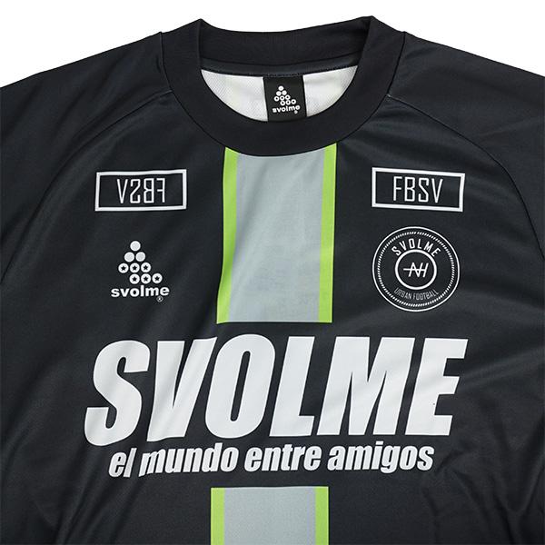 Lサイズ スボルメ SVOLME プラシャツプラパン上下 ブラック SVOLME（スボルメ） 【上下セット】 プラシャツ プラパン 上下 1231