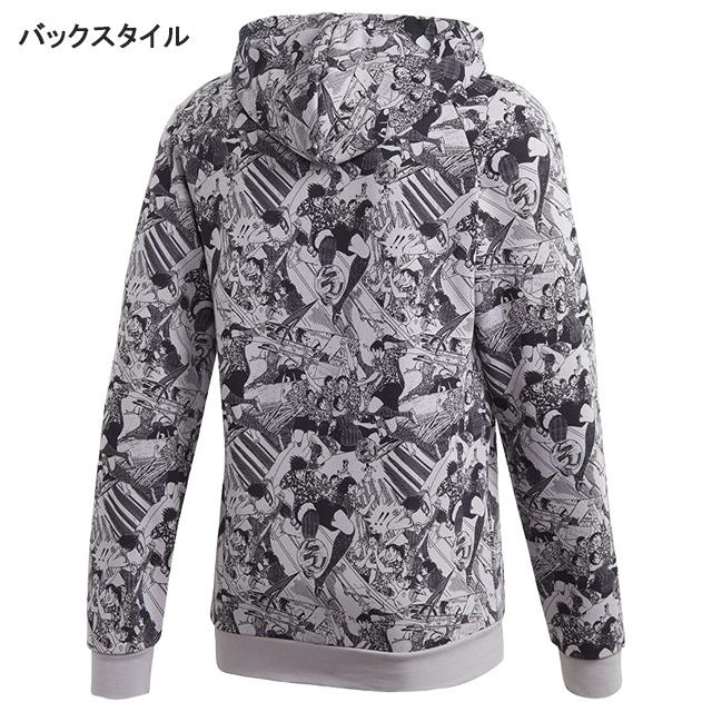 アディダス Adidas キャプテン翼 スウェットパーカー Gk3444 サッカー フットサル フード付き プルオーバー 漫画 コミック イラスト メンズ フタバスポーツフットボール店 通販 Paypayモール
