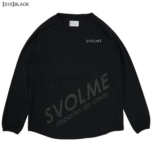 スボルメ SVOLME DRY メッシュ ロングスリーブ Tシャツ 183-00710 サッカー フットサル プラクティスシャツ 長袖 練習着 メンズ｜futaba｜02