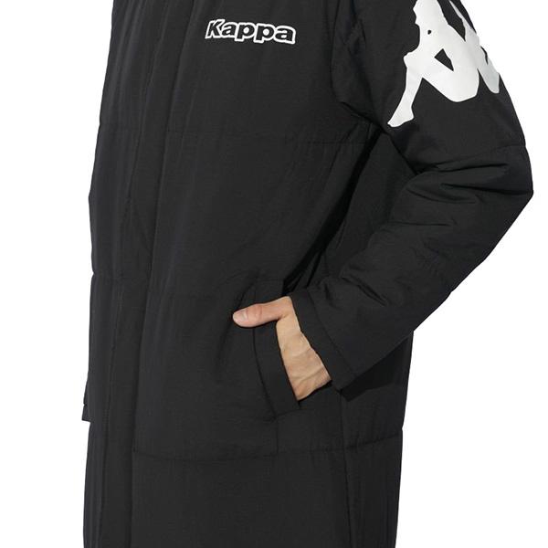 Kappa（カッパ） 中綿 軽量タフタベンチコート 244206 サッカー